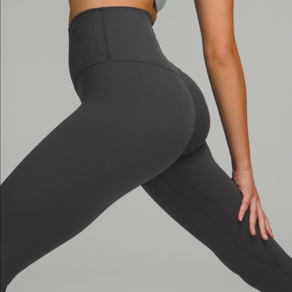 Graphite gray lululemon align leggings 28”
